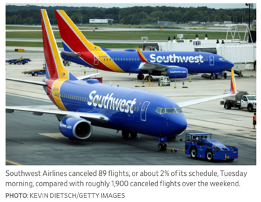 SWAPA In The News: Southwest Pilots Warn Fatigue, Frustration Could Fuel Further Outages
