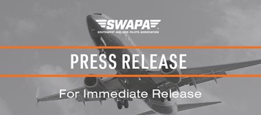 SWAPA Statement on Flight 2504