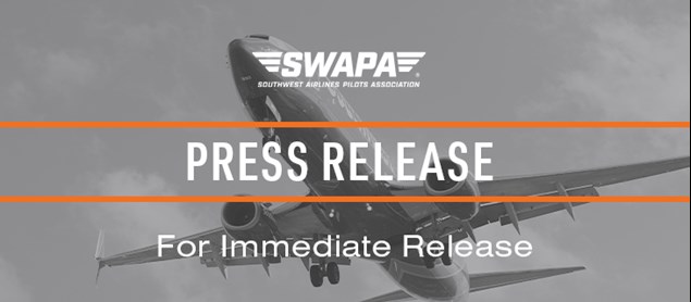 Press Release: SWAPA President Casey Murray to Testify at Congressional Hearing on Strengthening Airline Operations