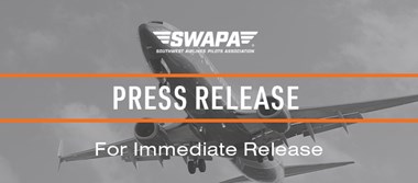 SWAPA to Hold Informational Picket at SWA’s Investor Day In NYC
