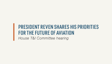 Modern Skies Coalition Applauds Congressional Oversight of FAA Reauthorization Implementation