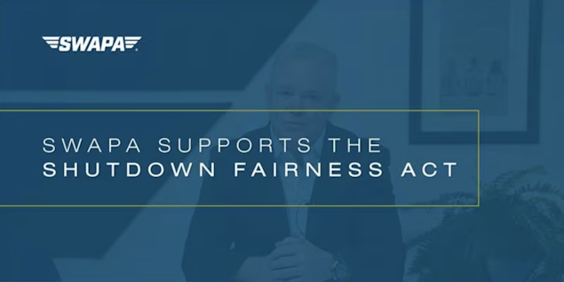 SWAPA Supports the Shutdown Fairness Act